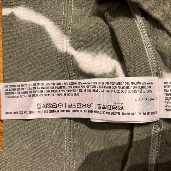 Green Tie Dye Disney Crewneck - Picture 4 of 4